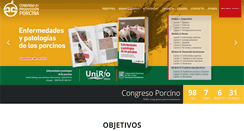 Desktop Screenshot of congresoporcino.com